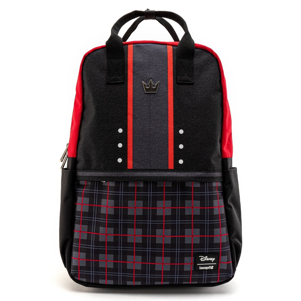 Loungefly x Disney Kingdom Hearts Sora Canvas Backpack - GeekCore