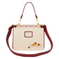 Loungefly x Disney Lady & the Tramp Spaghetti Dinner Charm Crossbody Bag - GeekCore