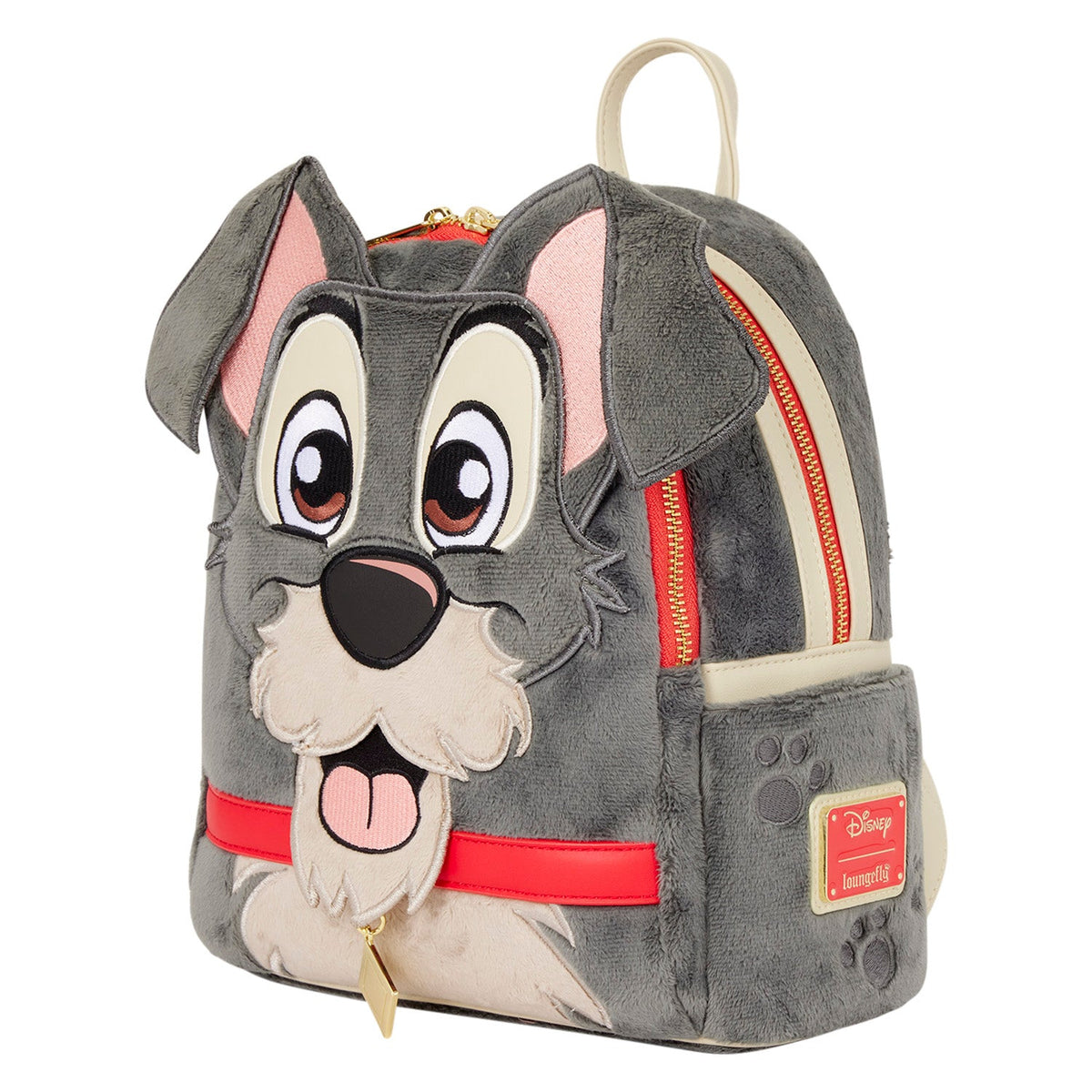 Loungefly x Disney Lady & the Tramp Tramp Cosplay Mini Backpack - GeekCore