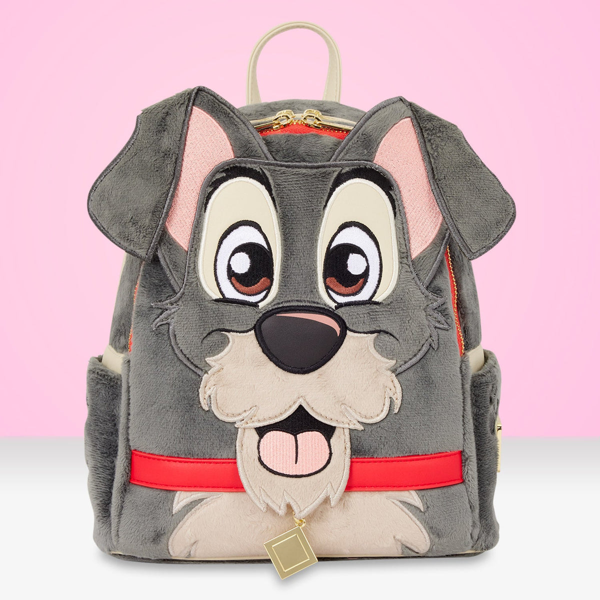 Loungefly x Disney Lady & the Tramp Tramp Cosplay Mini Backpack - GeekCore