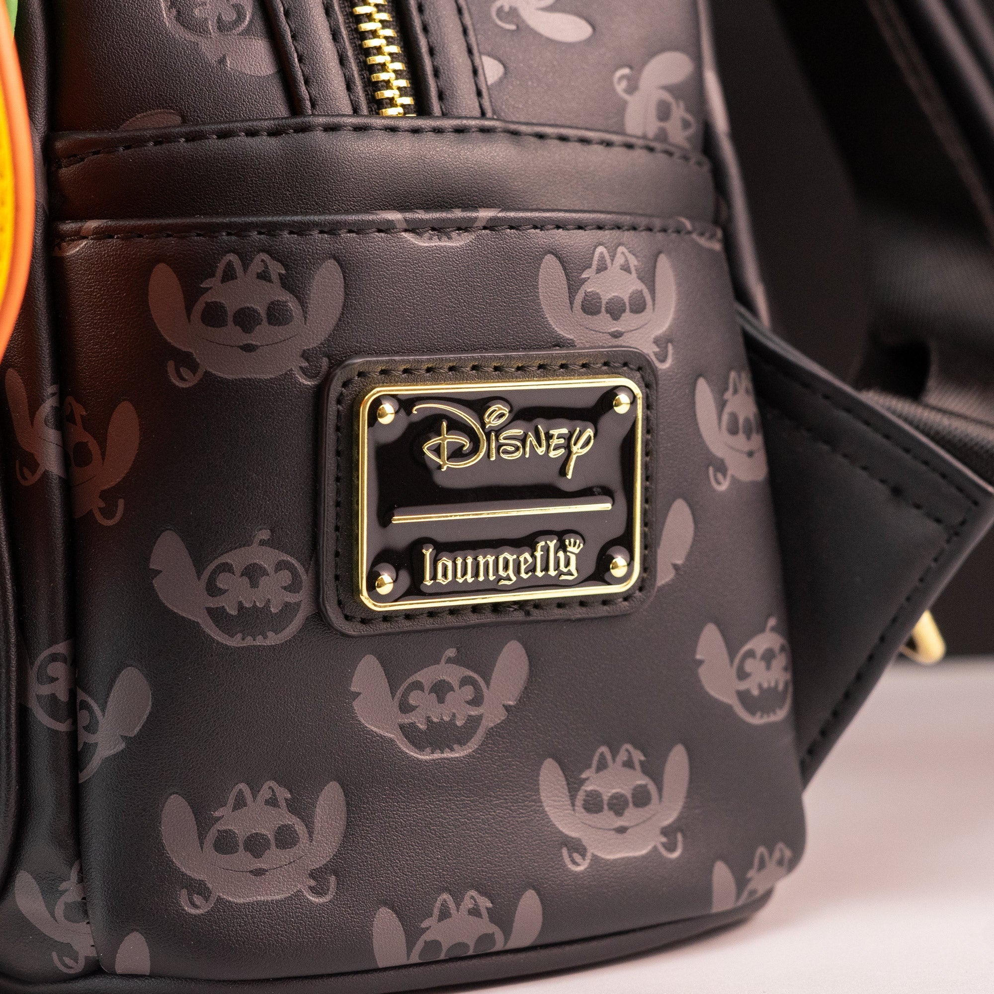 Loungefly x Disney Lilo and Stitch Angel and Stitch Pumpkin Mini Backpack - GeekCore