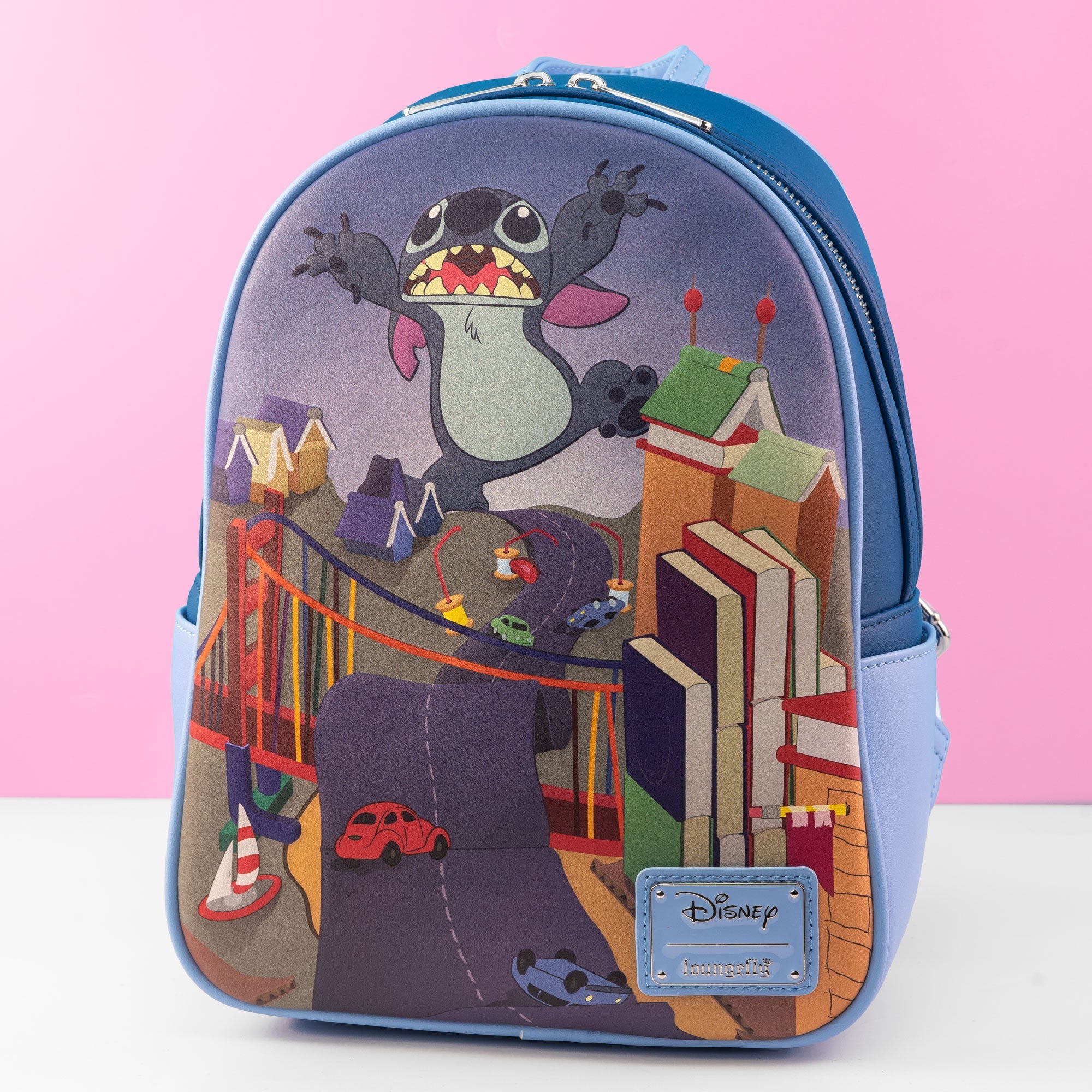 Loungefly x Disney Lilo and Stitch Badness Level Mini Backpack - GeekCore