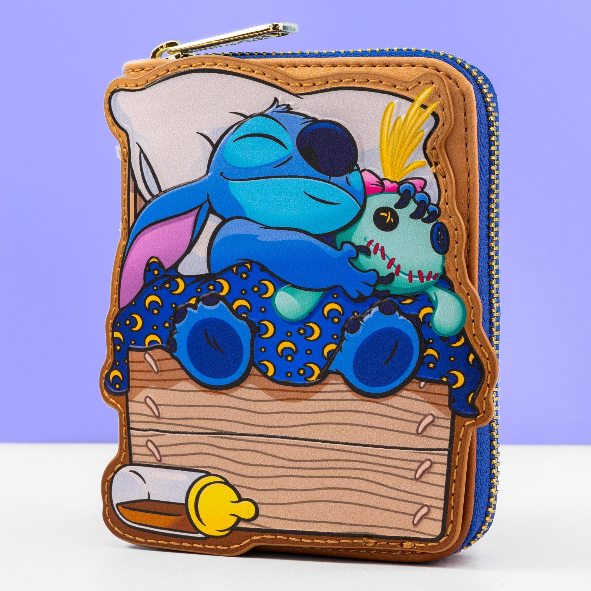 Loungefly x Disney Lilo and Stitch Bedtime Stitch Wallet - GeekCore