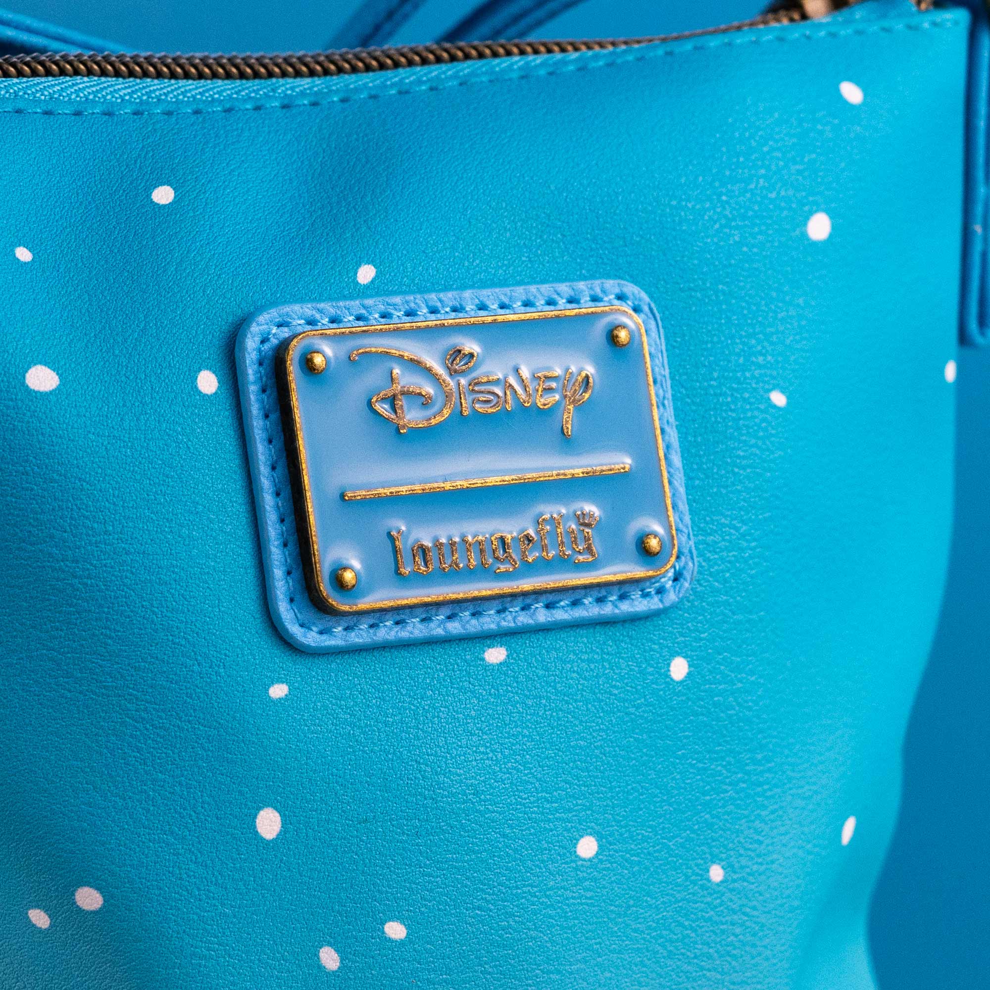 Loungefly x Disney Lilo and Stitch Carved Wood Tiki Stitch Passport Bag - GeekCore