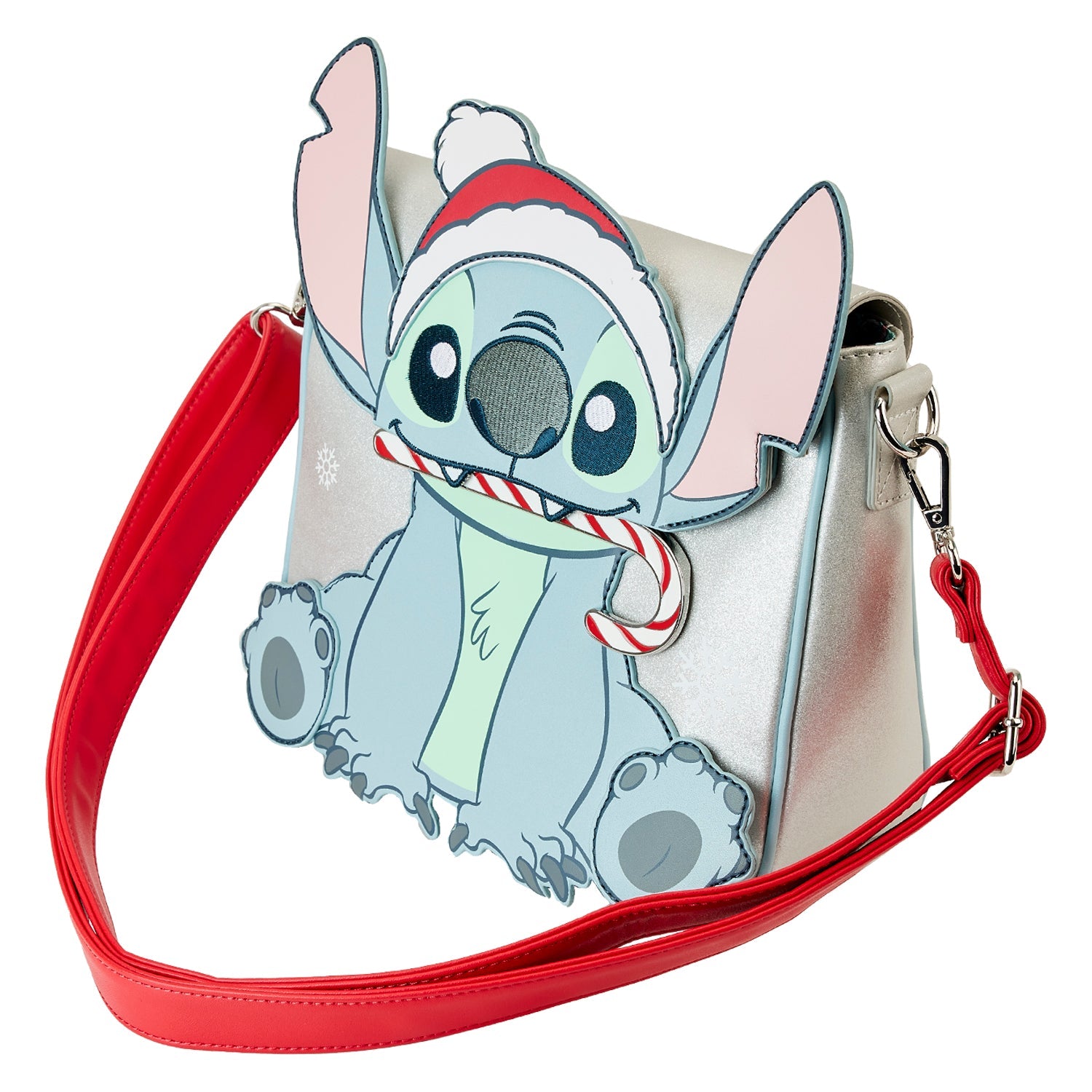 Loungefly x Disney Lilo and Stitch Holiday Cosplay Crossbody Bag - GeekCore