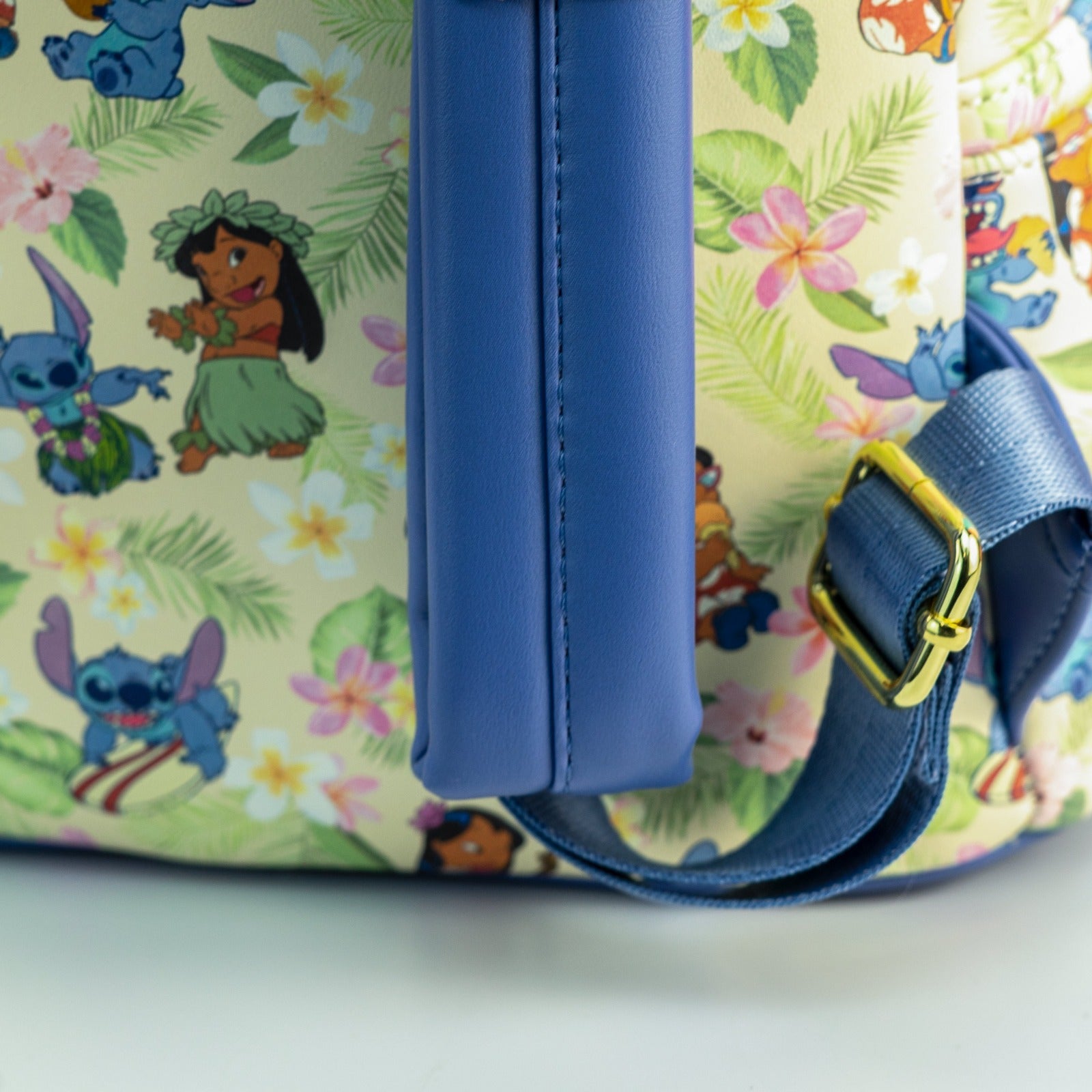 Loungefly x Disney Lilo and Stitch Hula Poses Print Mini Backpack - GeekCore