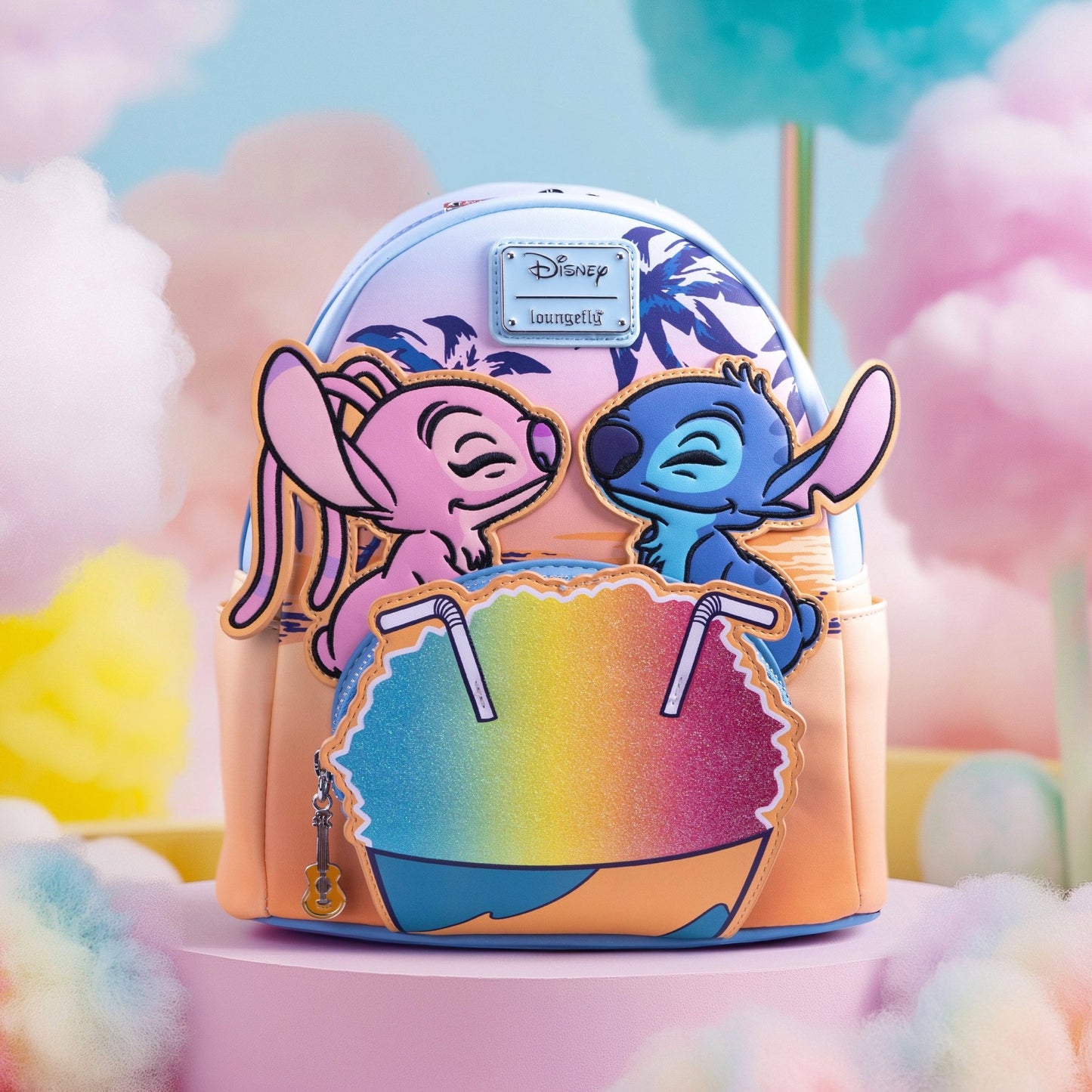 Loungefly x Disney Lilo and Stitch Snow Cone Date Night Mini Backpack - GeekCore