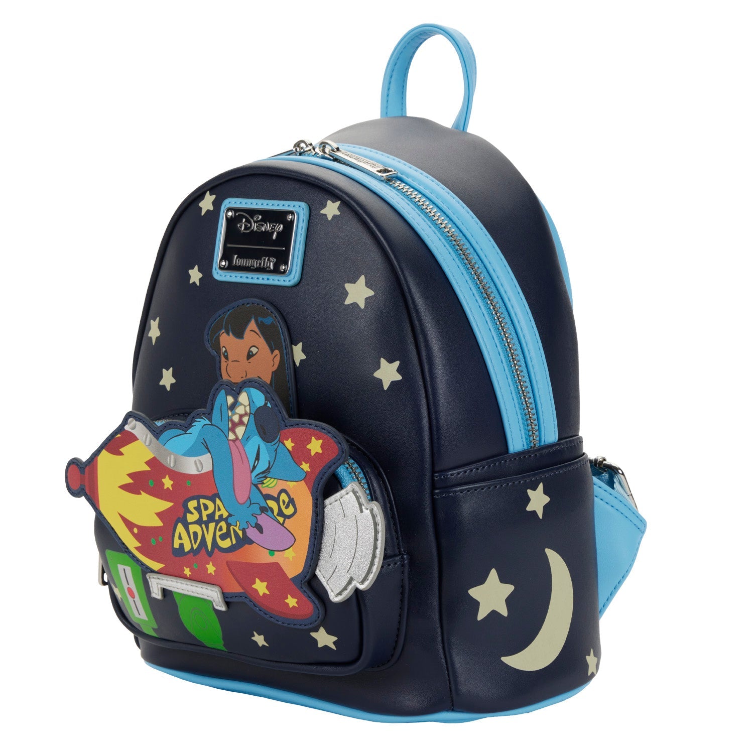 Loungefly x Disney Lilo and Stitch Space Adventure Mini Backpack - GeekCore