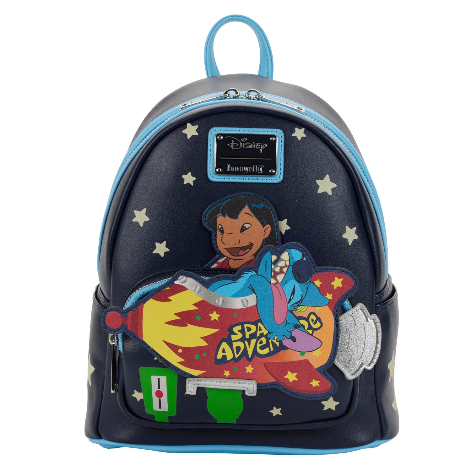 Loungefly x Disney Lilo and Stitch Space Adventure Mini Backpack - GeekCore