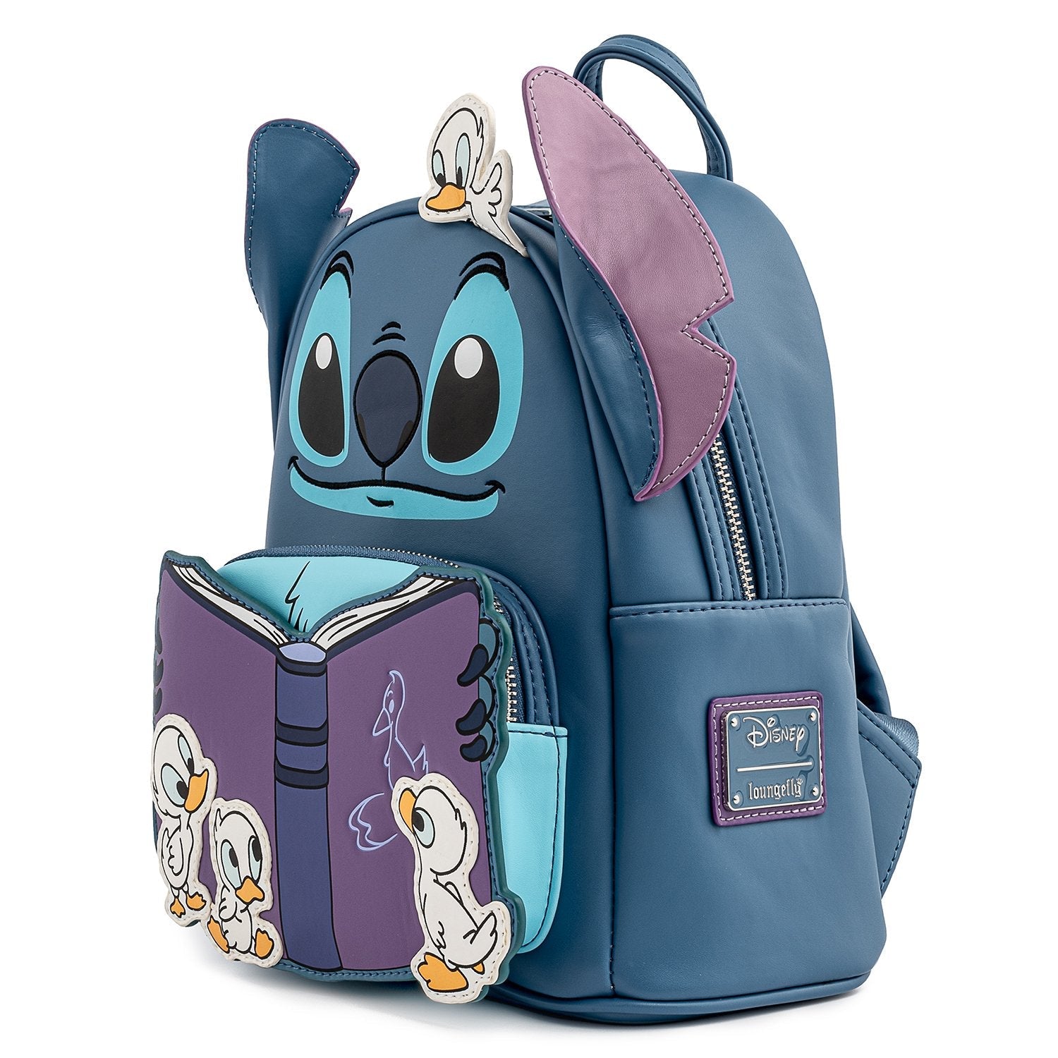 Loungefly x Disney Lilo and Stitch Story Time Duckies Mini Backpack - GeekCore