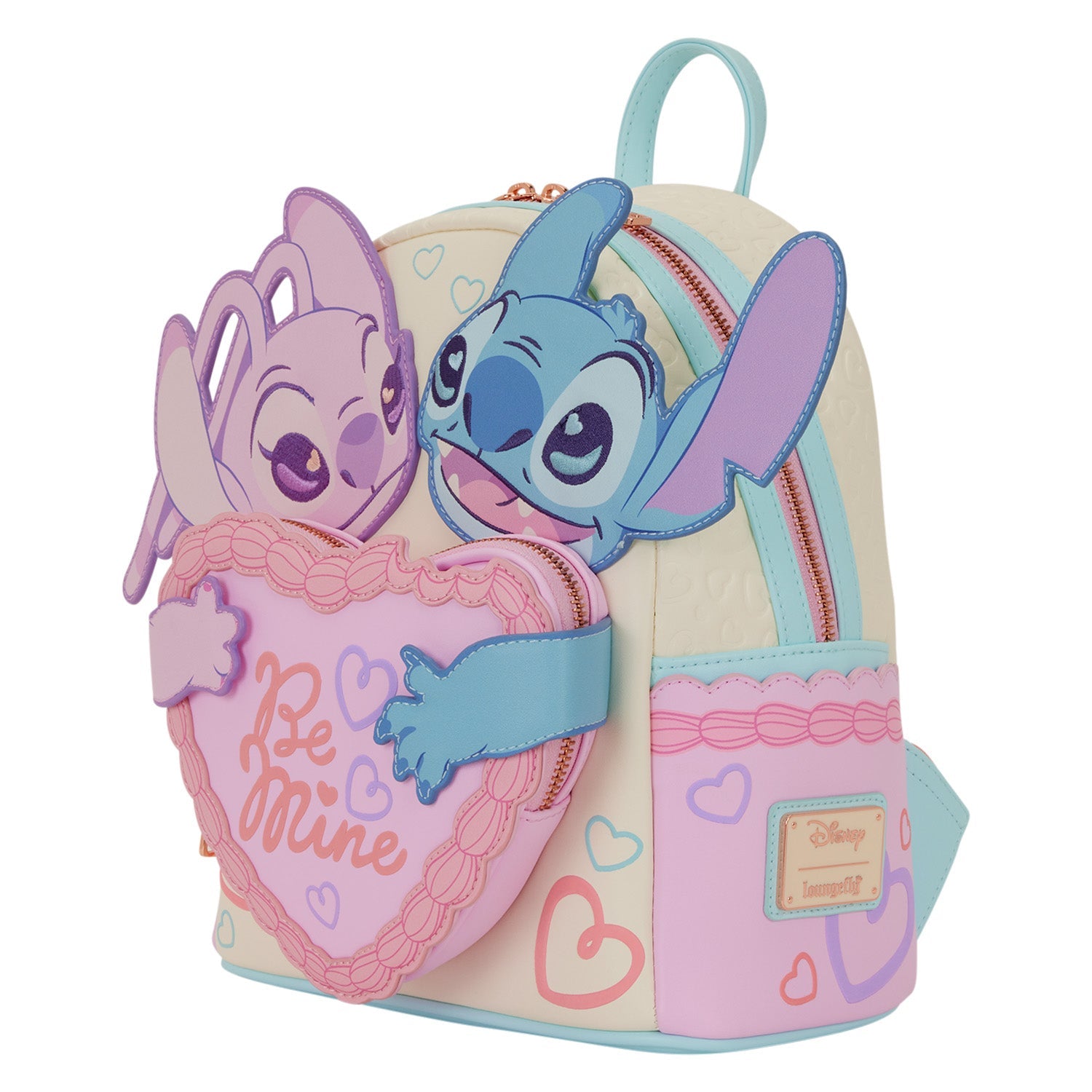 Loungefly x Disney Lilo & Stitch Be Mine Mini Backpack - GeekCore