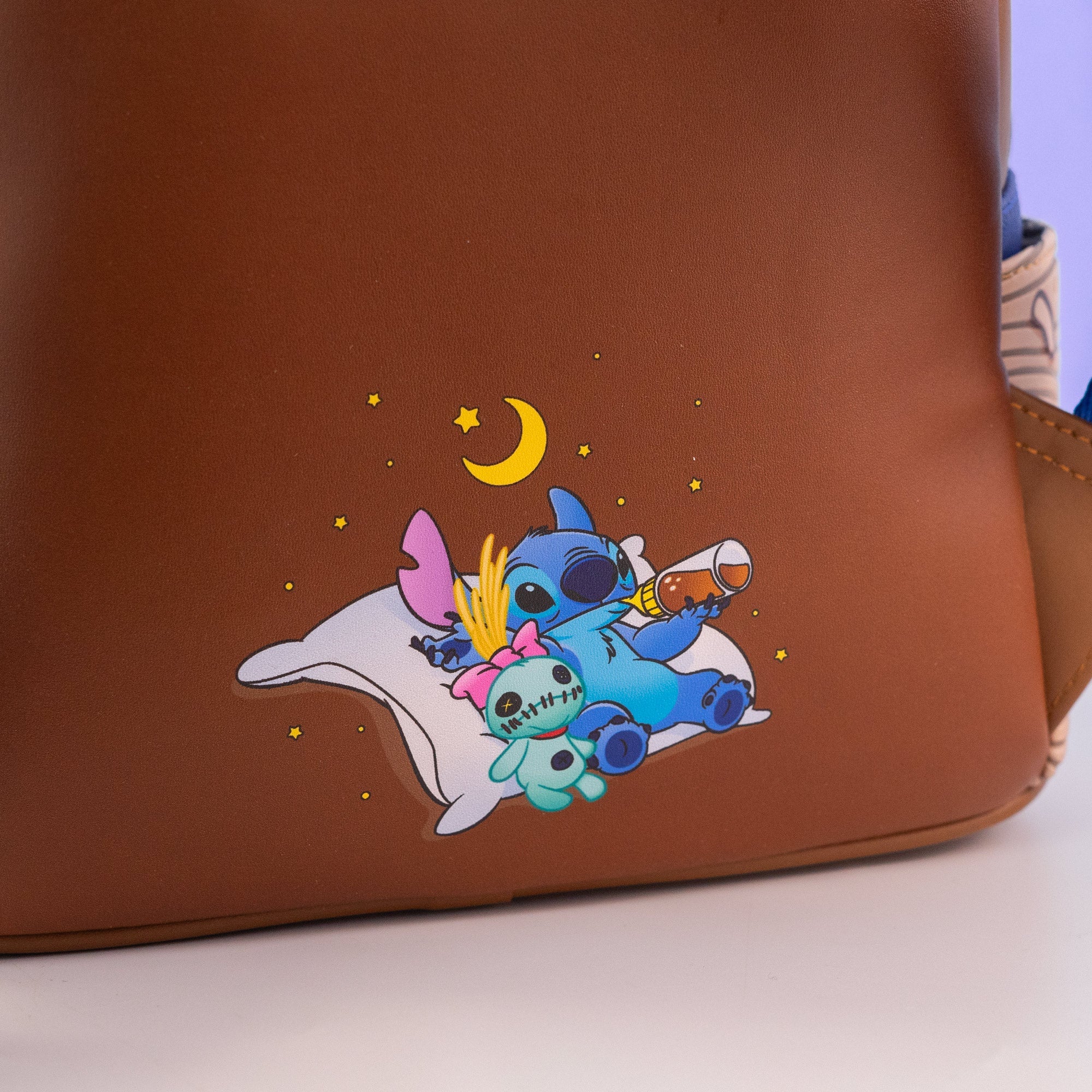 Loungefly x Disney Lilo & Stitch Bedtime Stitch Mini Backpack - GeekCore