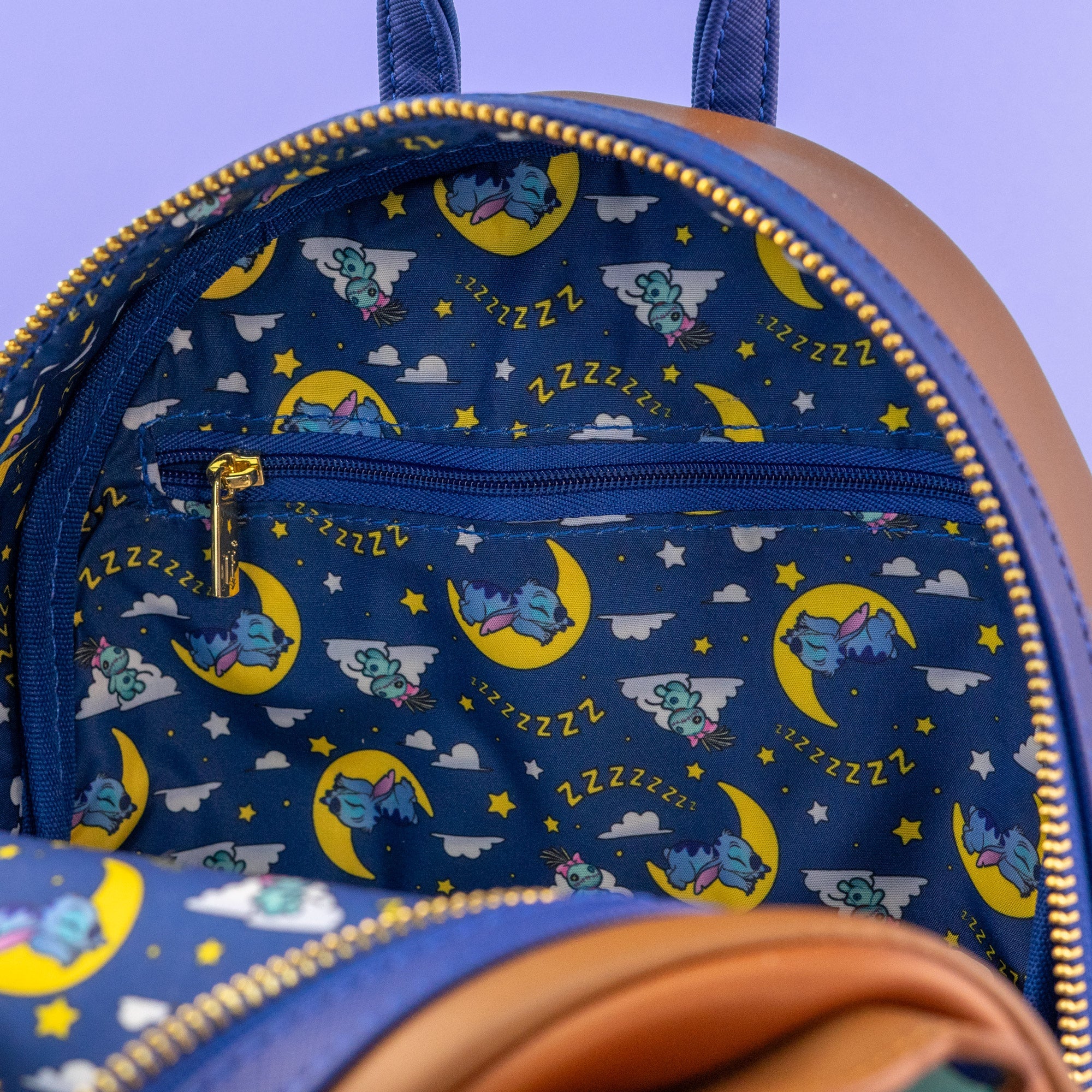 Loungefly x Disney Lilo & Stitch Bedtime Stitch Mini Backpack - GeekCore