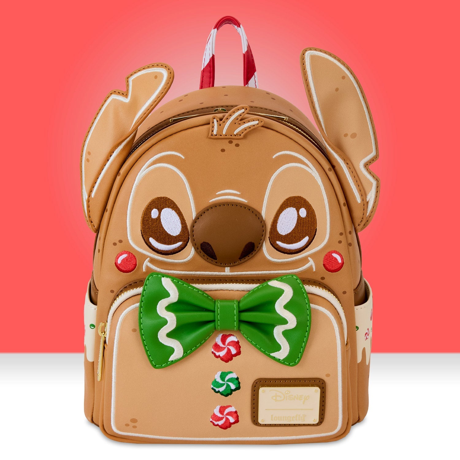 Loungefly x Disney Lilo & Stitch Gingerbread Stitch Cosplay Mini Backpack - GeekCore