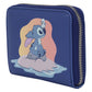 Loungefly x Disney Lilo & Stitch Minimal Sitting on Rock with Bird Zip - Around Wallet - GeekCore