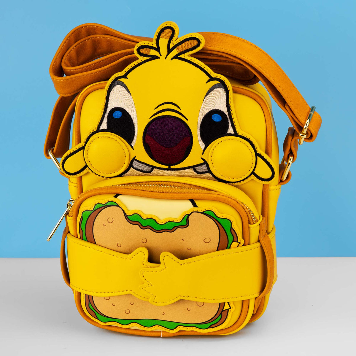 Loungefly x Disney Lilo & Stitch Reuben Crossbuddies Bag - GeekCore