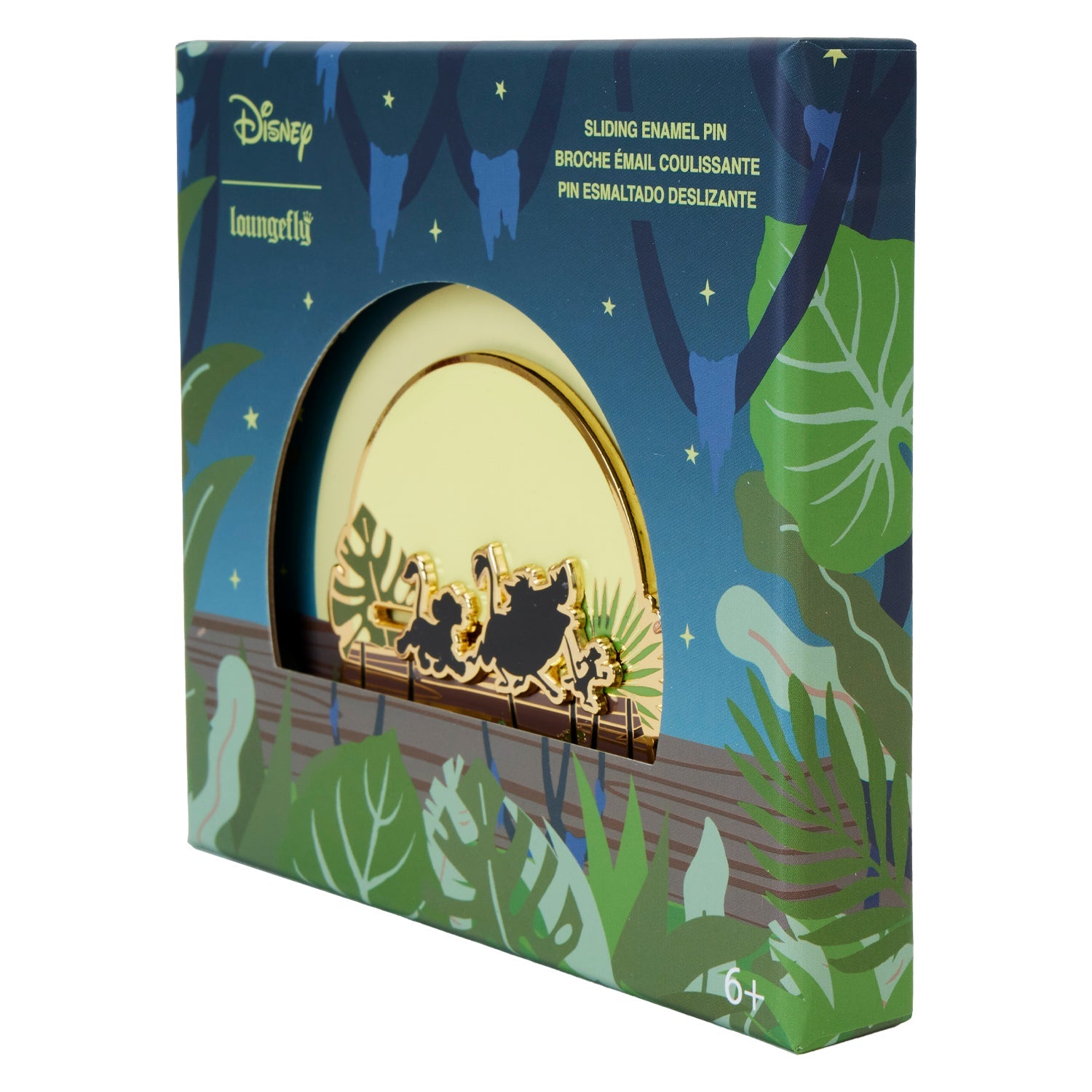 Loungefly x Disney Lion King 30th Anniversary Hakuna Matata 3" Collectors Pin - GeekCore
