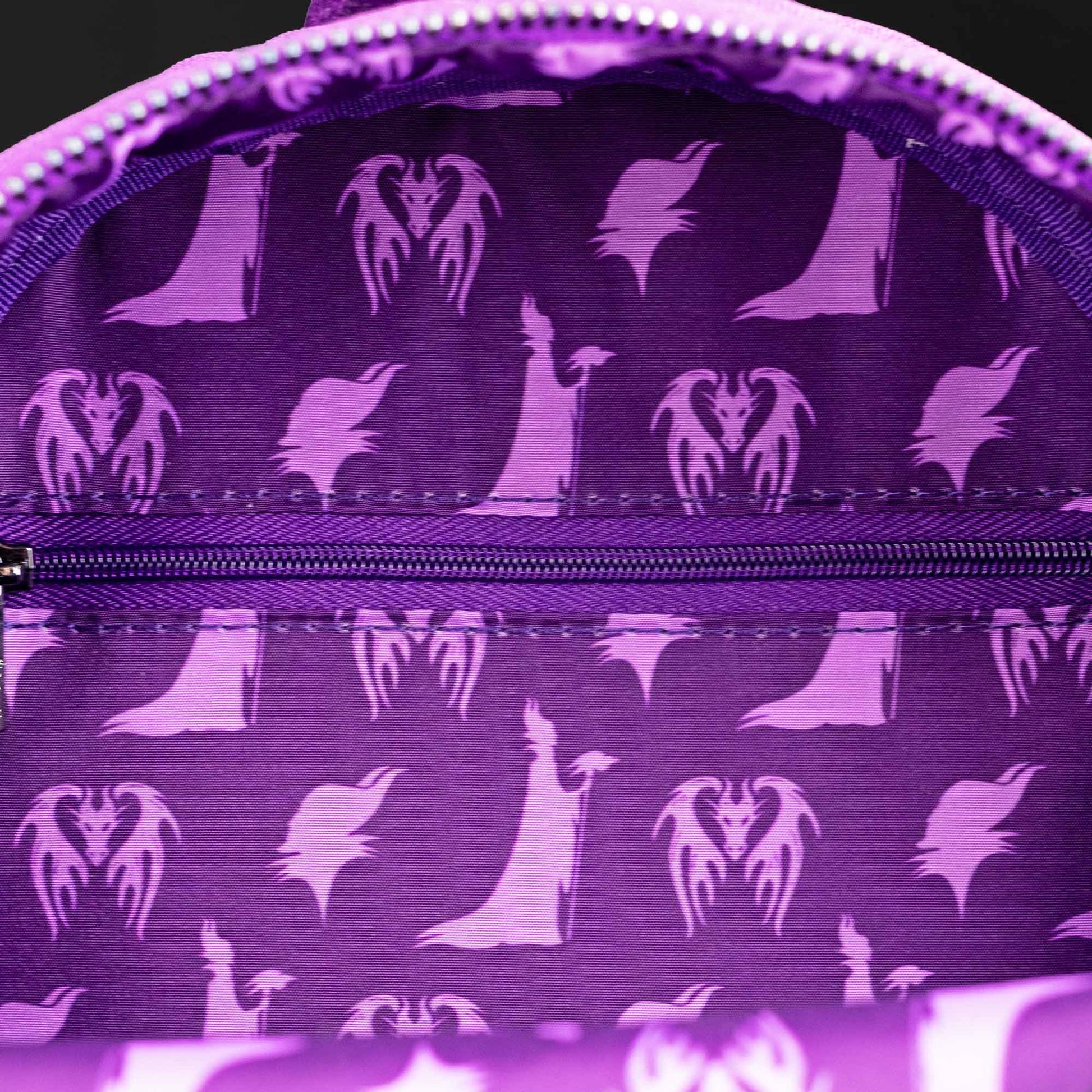 Loungefly x Disney Maleficent Cosplay Velvet Mini Backpack - GeekCore