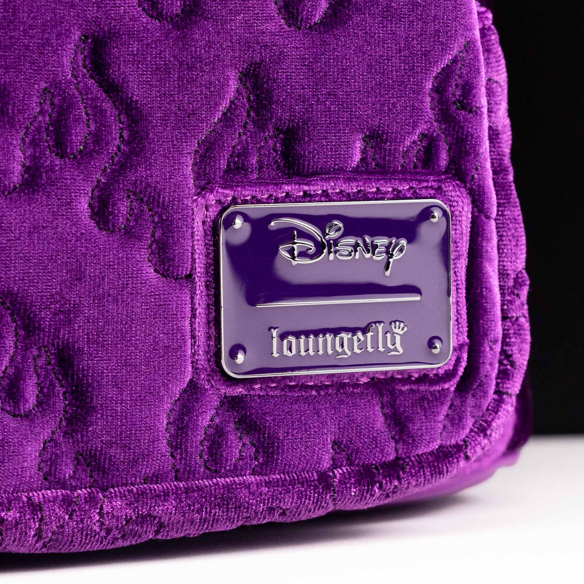 Loungefly x Disney Maleficent Cosplay Velvet Mini Backpack - GeekCore