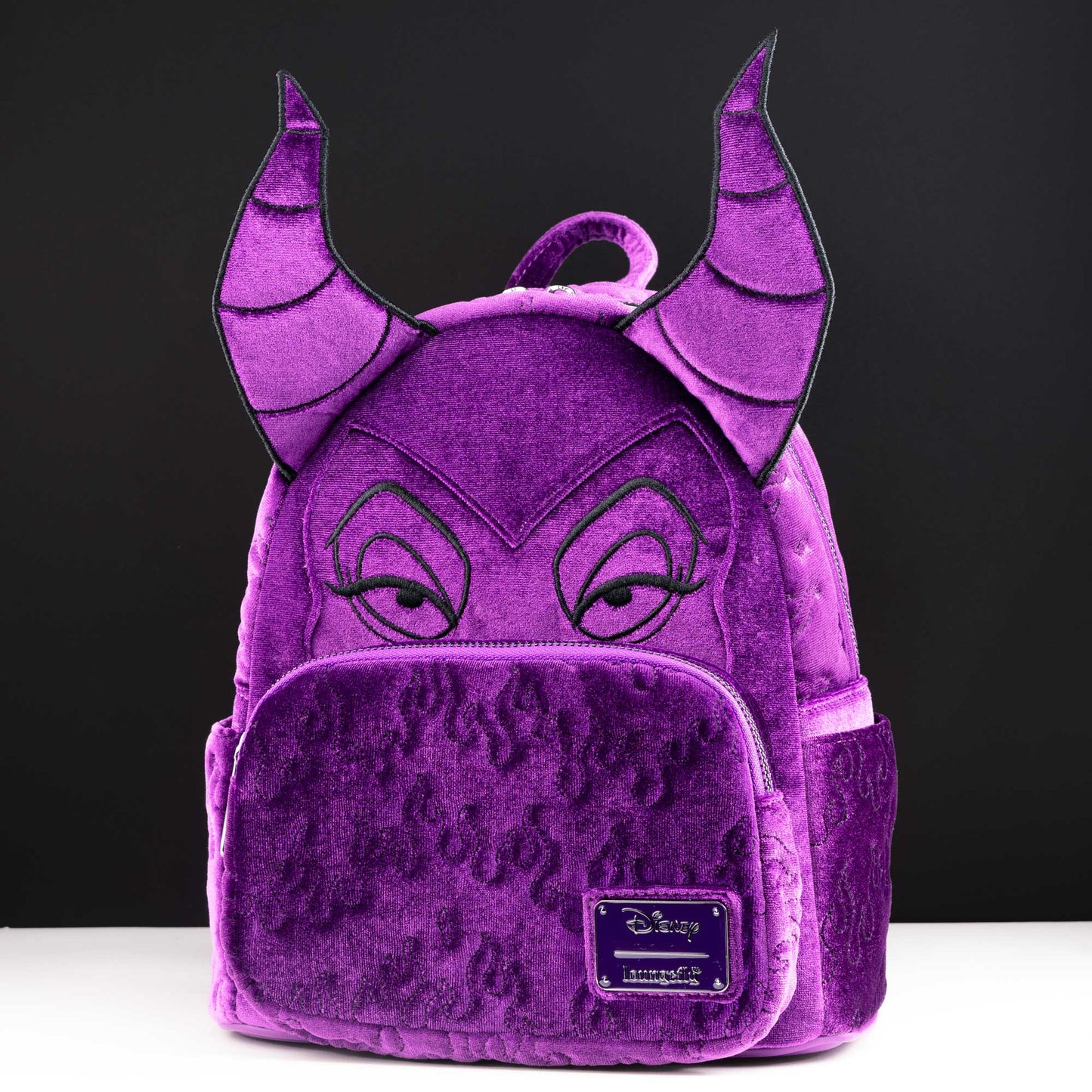 Loungefly x Disney Maleficent Cosplay Velvet Mini Backpack - GeekCore
