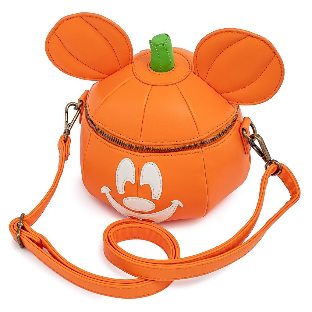 Loungefly x Disney Mick - O - Lantern Crossbody Handbag - GeekCore