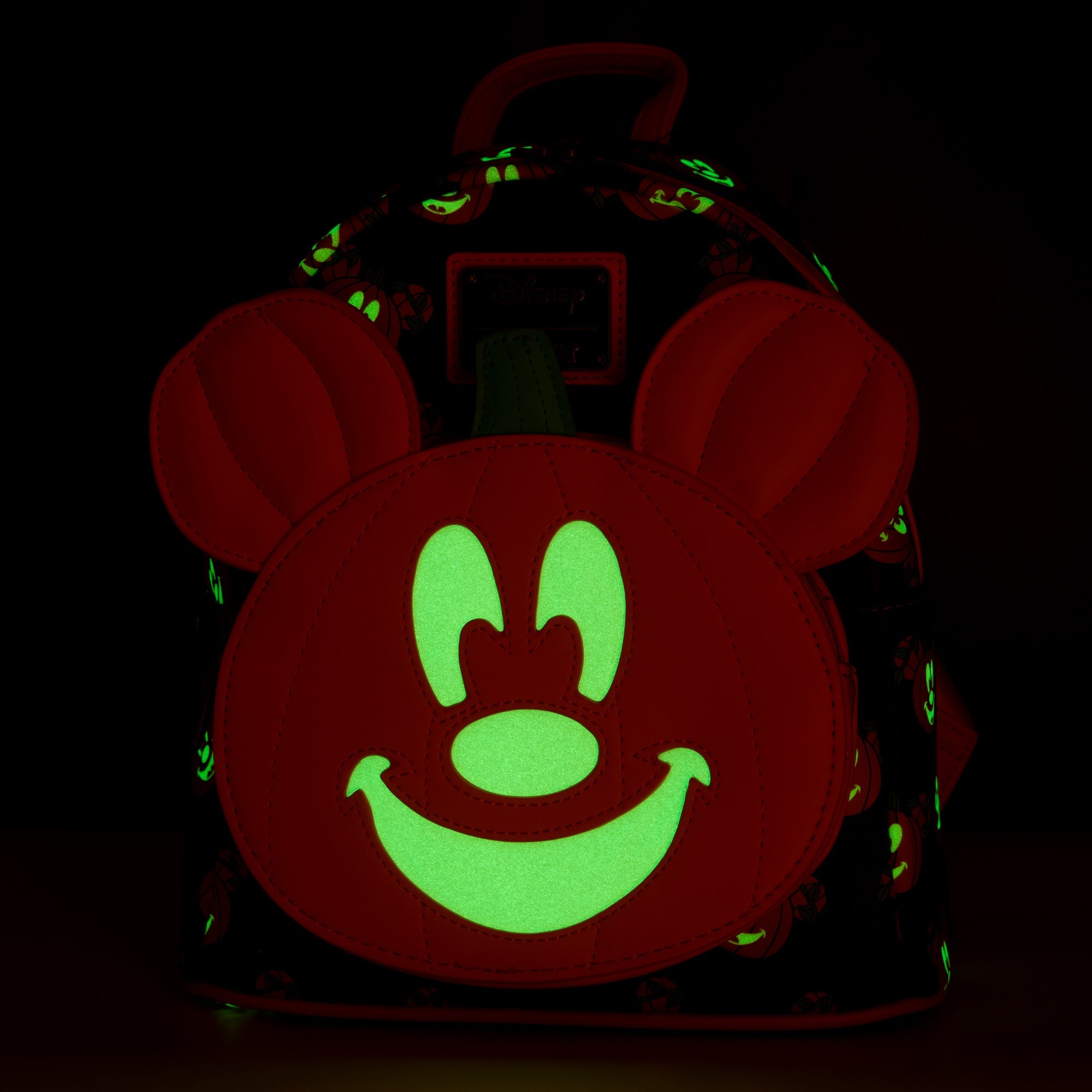 Loungefly x Disney Mick - O - Lantern Pumpkin Mini Backpack - GeekCore