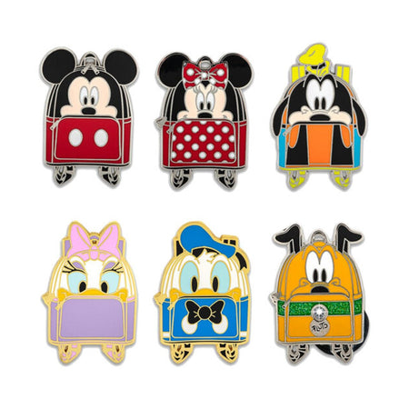 Loungefly x Disney Mickey and Friends Backpack Blind Box Enamel Pin - GeekCore