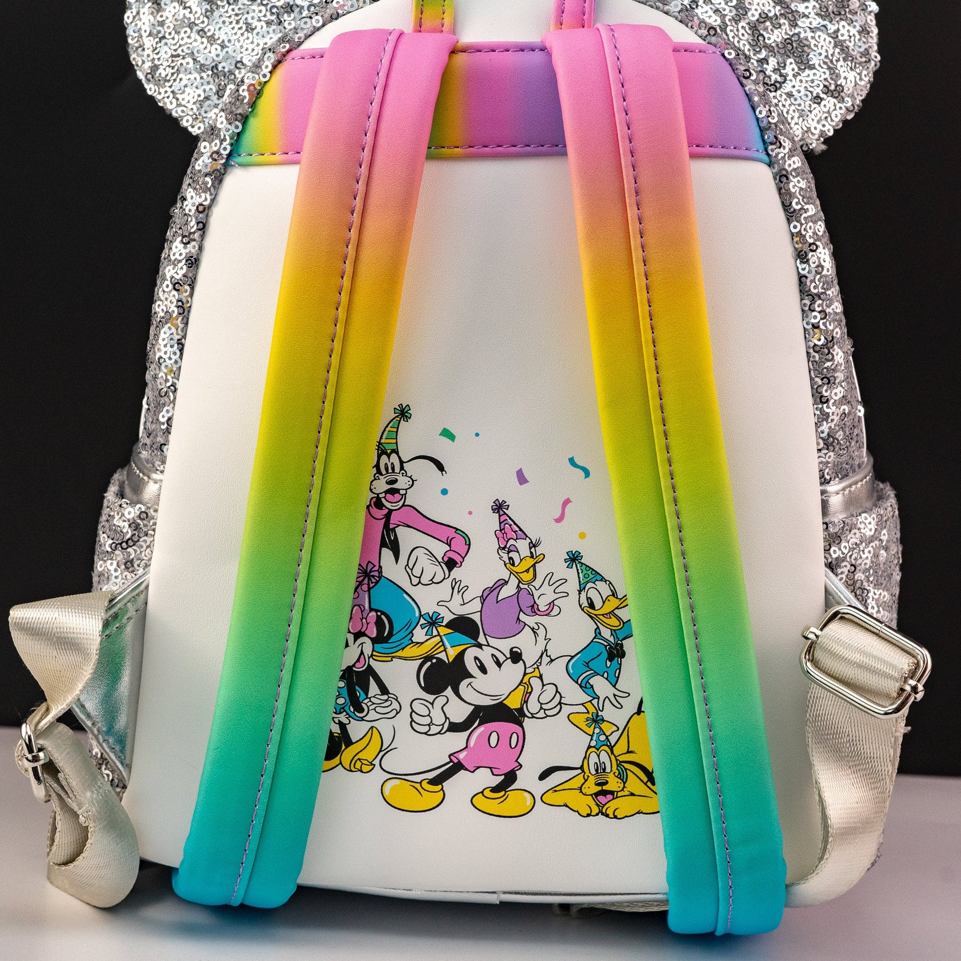 Loungefly x Disney Mickey and Friends Birthday Celebration Mini Backpack - GeekCore