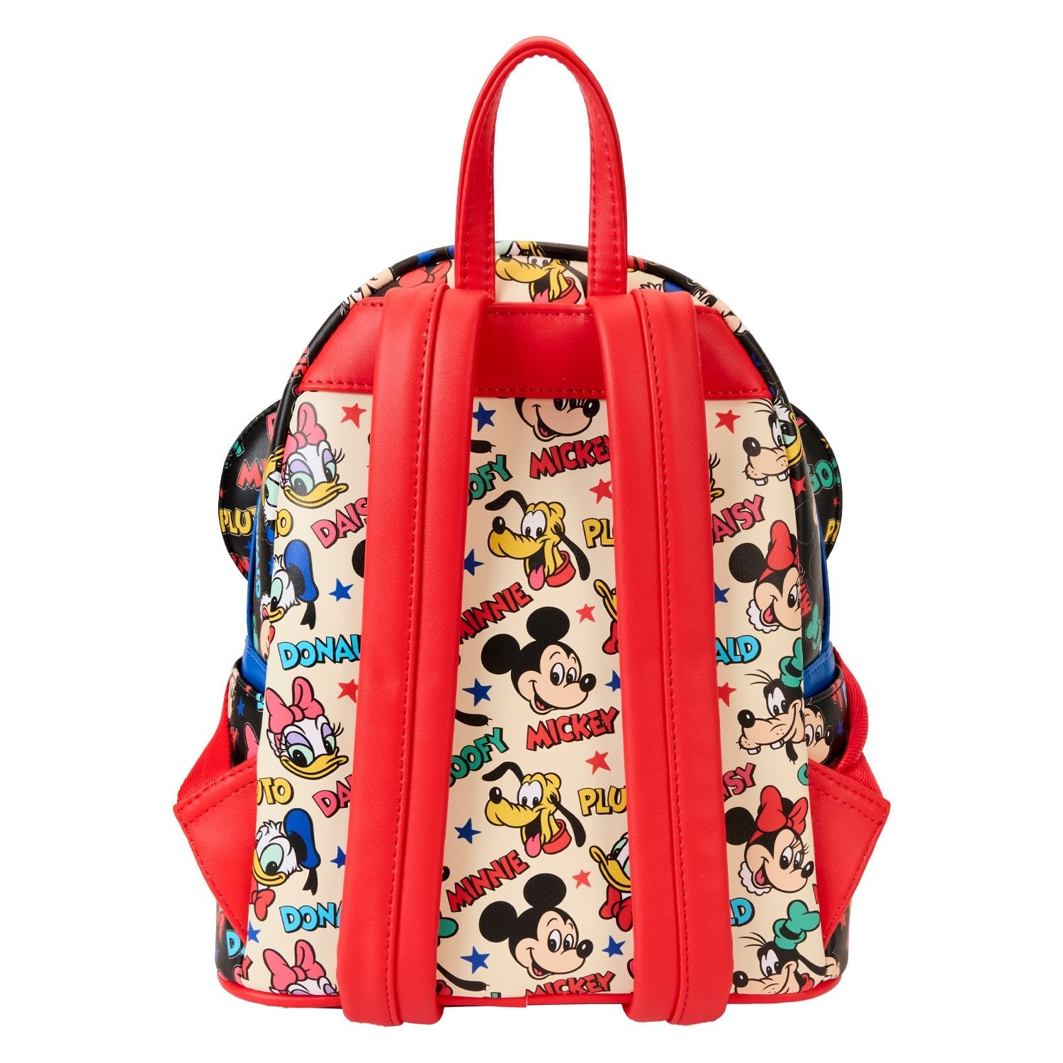 Loungefly x Disney Mickey And Friends Classic Ear Holder Mini Backpack Combo - GeekCore