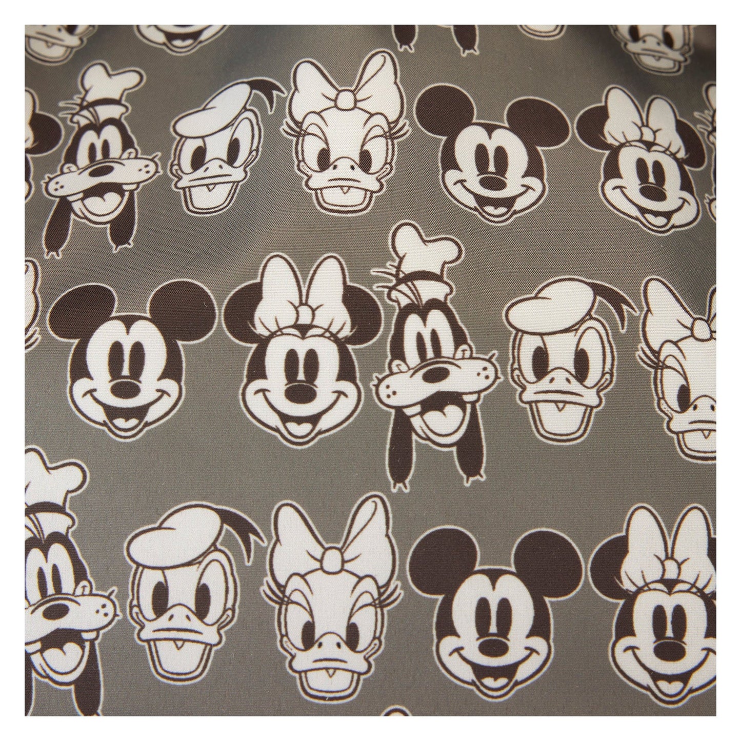 Loungefly x Disney Mickey And Friends Faux Leather And Canvas Mini Tote Bag - GeekCore