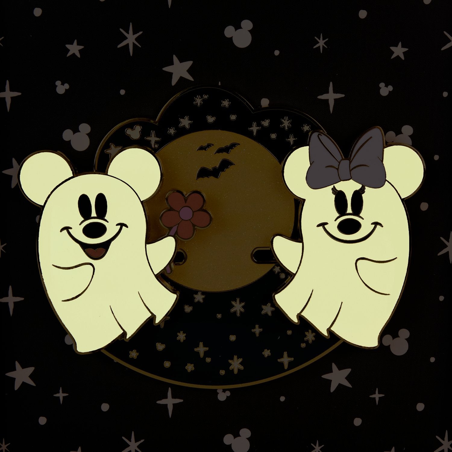 Loungefly x Disney Mickey and Friends Halloween Glow In The Dark Sliding 3