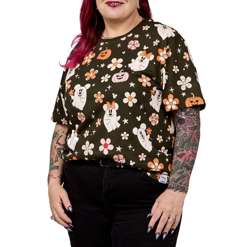 Loungefly x Disney Mickey and Friends Halloween Unisex Tee - GeekCore