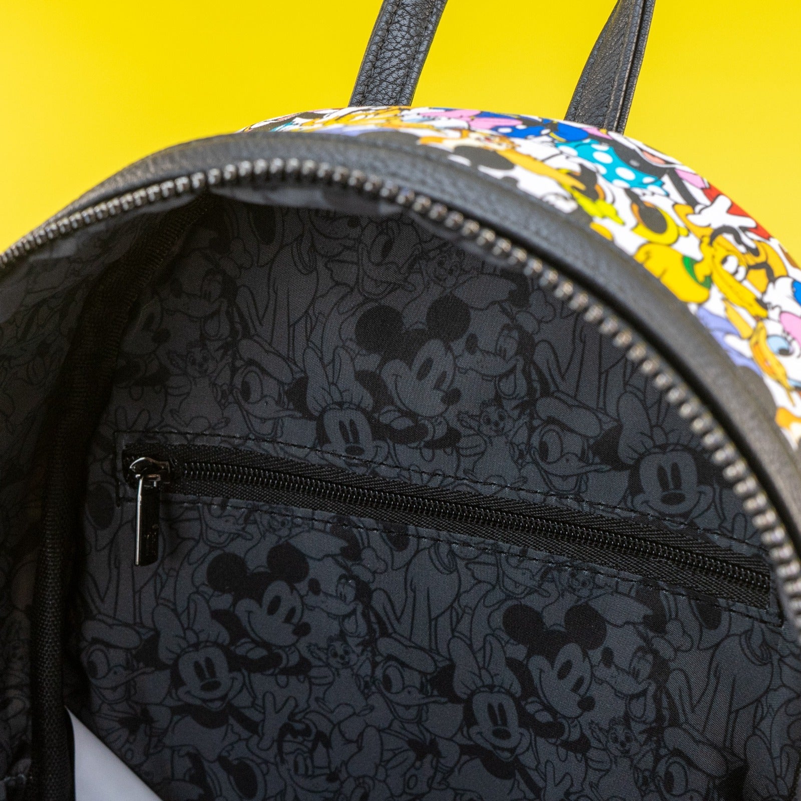 Loungefly x Disney Mickey and Friends Print Mini Backpack - GeekCore