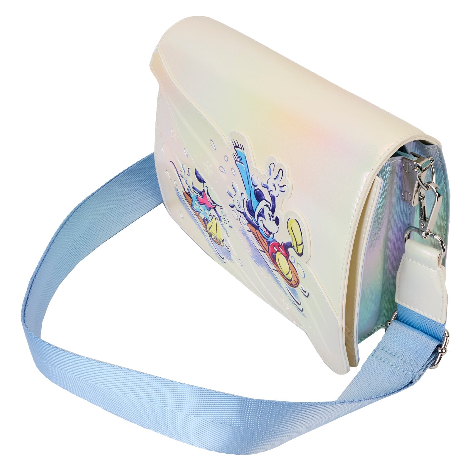 Loungefly x Disney Mickey And Friends Winter Wonderland Crossbody Bag - GeekCore