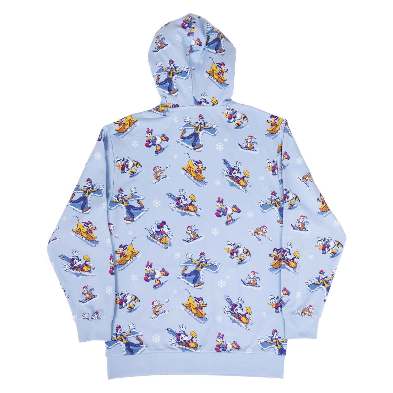 Loungefly x Disney Mickey And Friends Winter Wonderland Hooded Sweatshirt - GeekCore