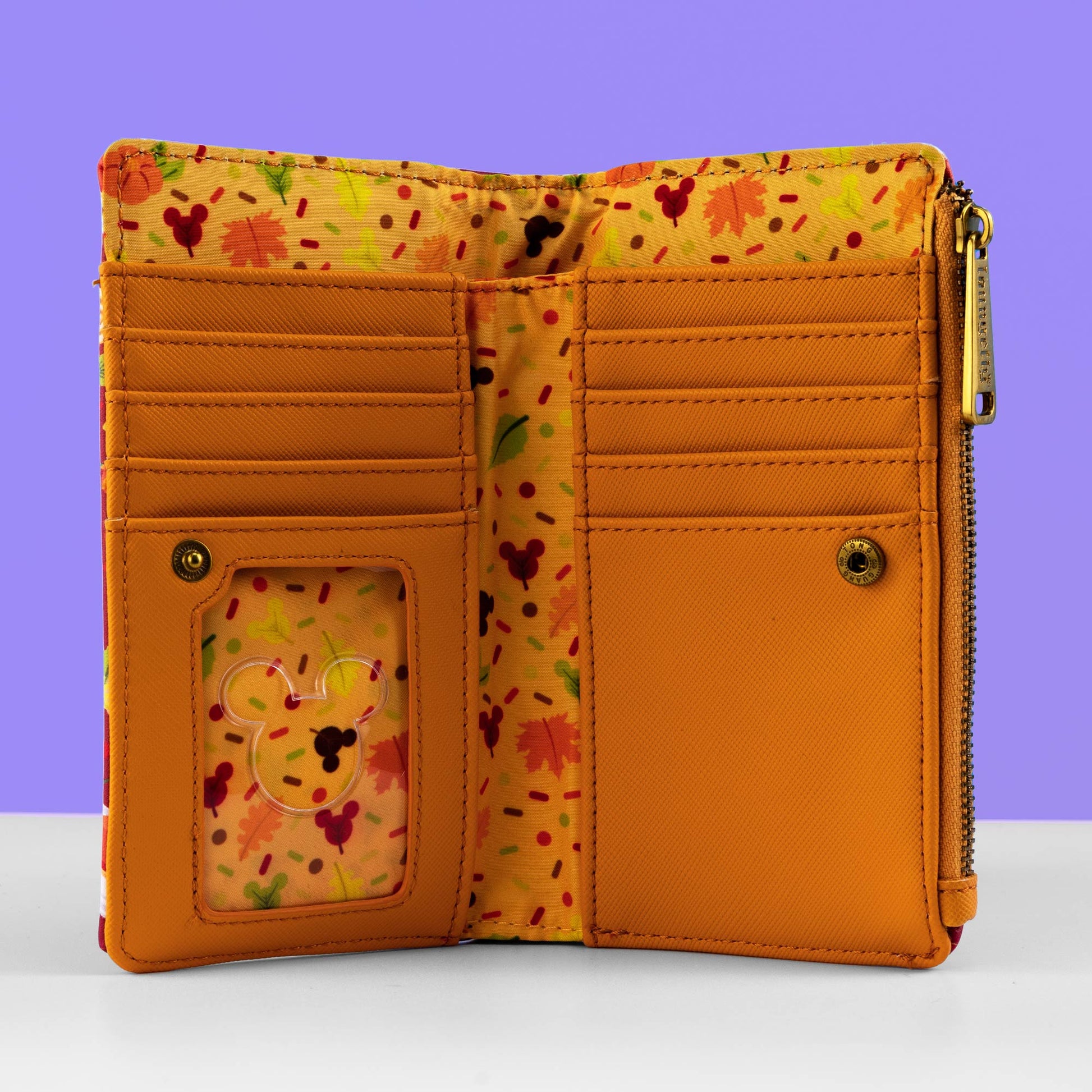 Loungefly x Disney Mickey and Minnie Autumnal Sweet Treats Wallet - GeekCore