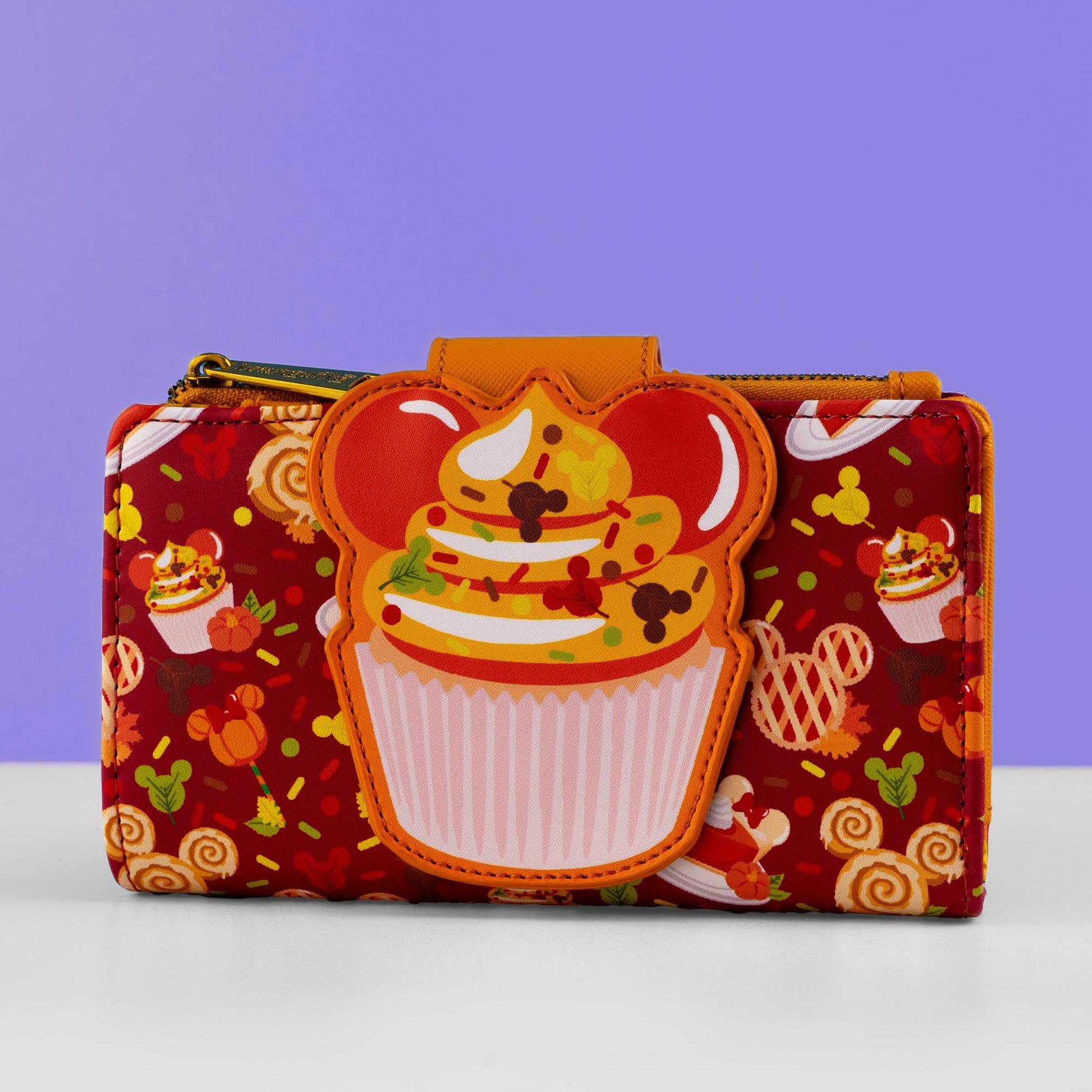 Loungefly x Disney Mickey and Minnie Autumnal Sweet Treats Wallet - GeekCore