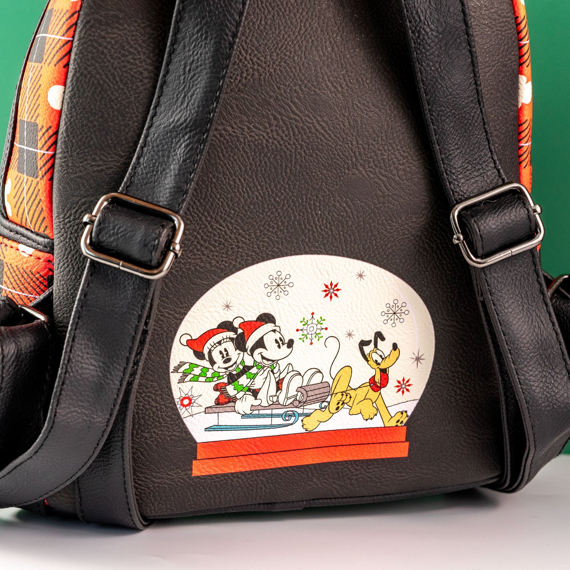 Loungefly x Disney Mickey and Minnie Christmas Sleigh Mini Backpack - GeekCore