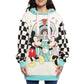 Loungefly x Disney Mickey and Minnie Date Night Diner Unisex Hoodie - GeekCore