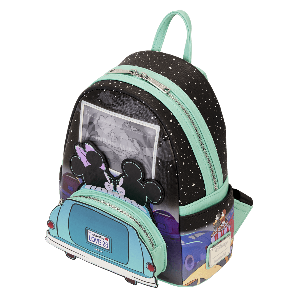 Loungefly X Disney Mickey And Minnie Date Night Drive - In Mini Backpack - GeekCore