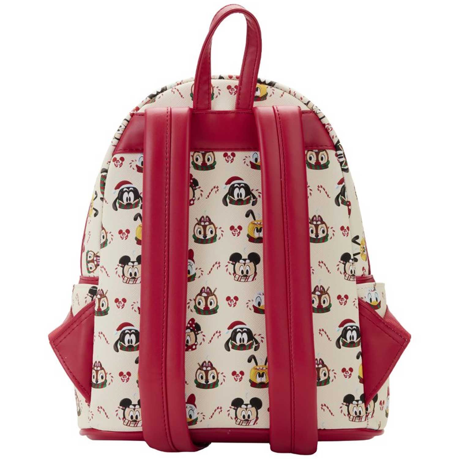 Loungefly x Disney Mickey and Minnie Hot Cocoa AOP Mini Backpack with Headband Combo - GeekCore