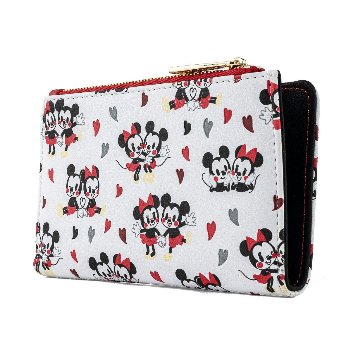 Loungefly x Disney Mickey and Minnie Mouse Heart Purse - GeekCore