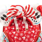 Loungefly x Disney Mickey and Minnie Mouse Snowman Print Mini Backpack and Headband Set - GeekCore