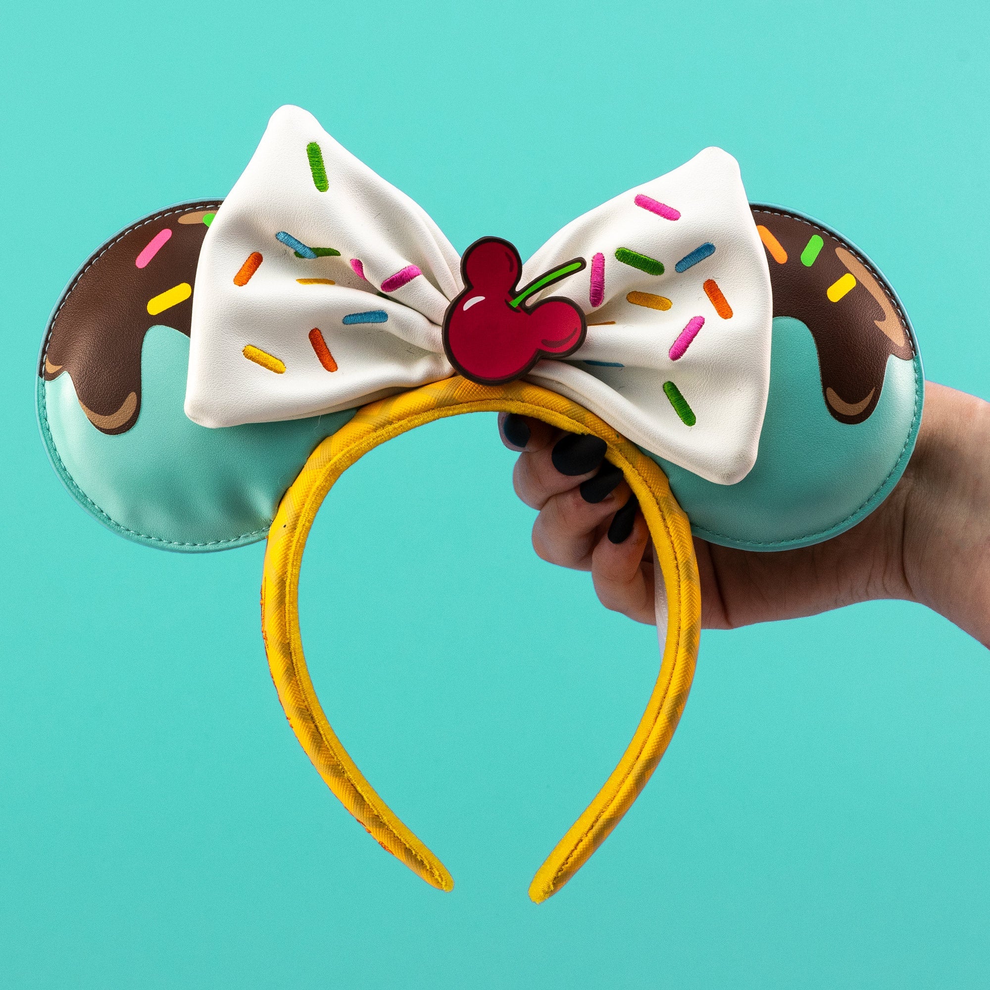 Loungefly x Disney Mickey and Minnie Mouse Sweet Treats Headband - GeekCore