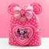 Loungefly x Disney Mickey and Minnie Pink Valentines Mini Backpack - GeekCore