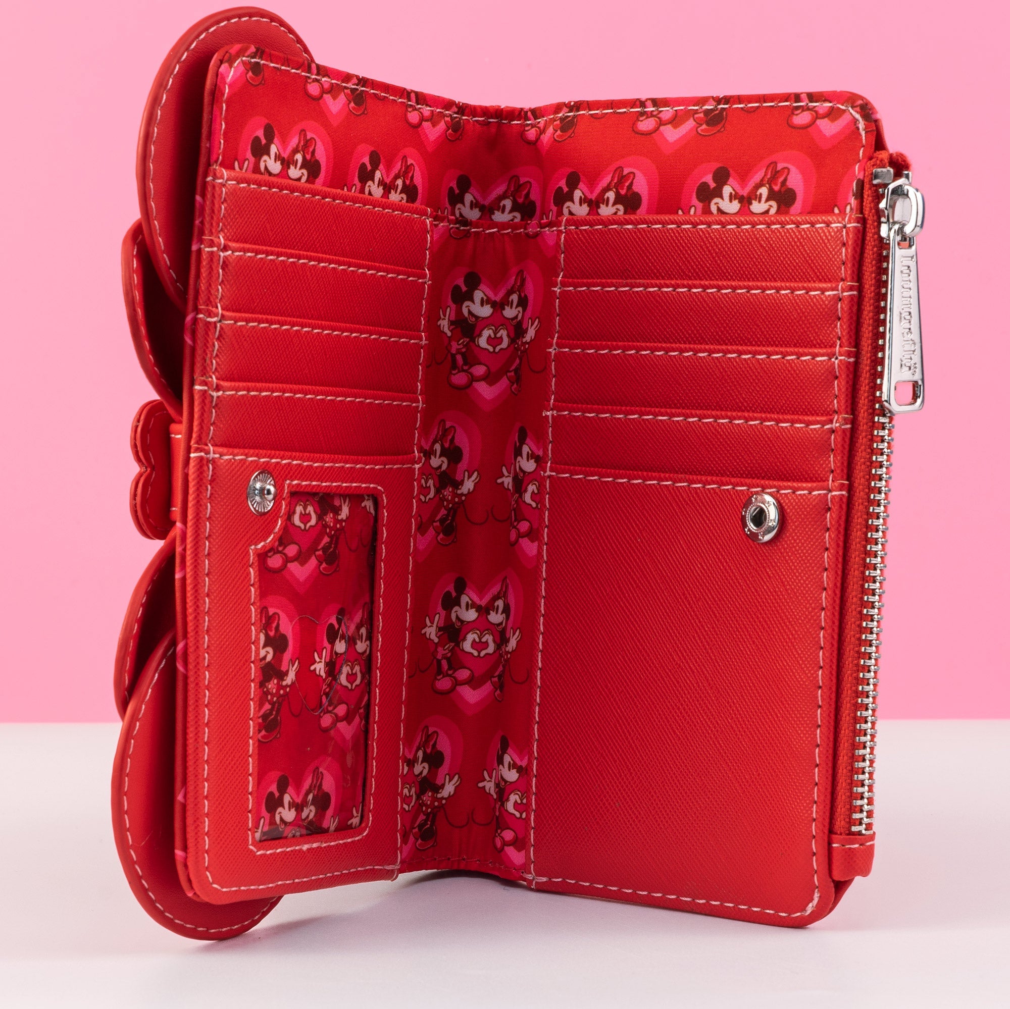 Loungefly x Disney Mickey and Minnie Valentines Day Wallet - GeekCore