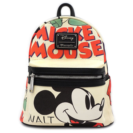 Loungefly x Disney Mickey Classic Print Mini Backpack - GeekCore