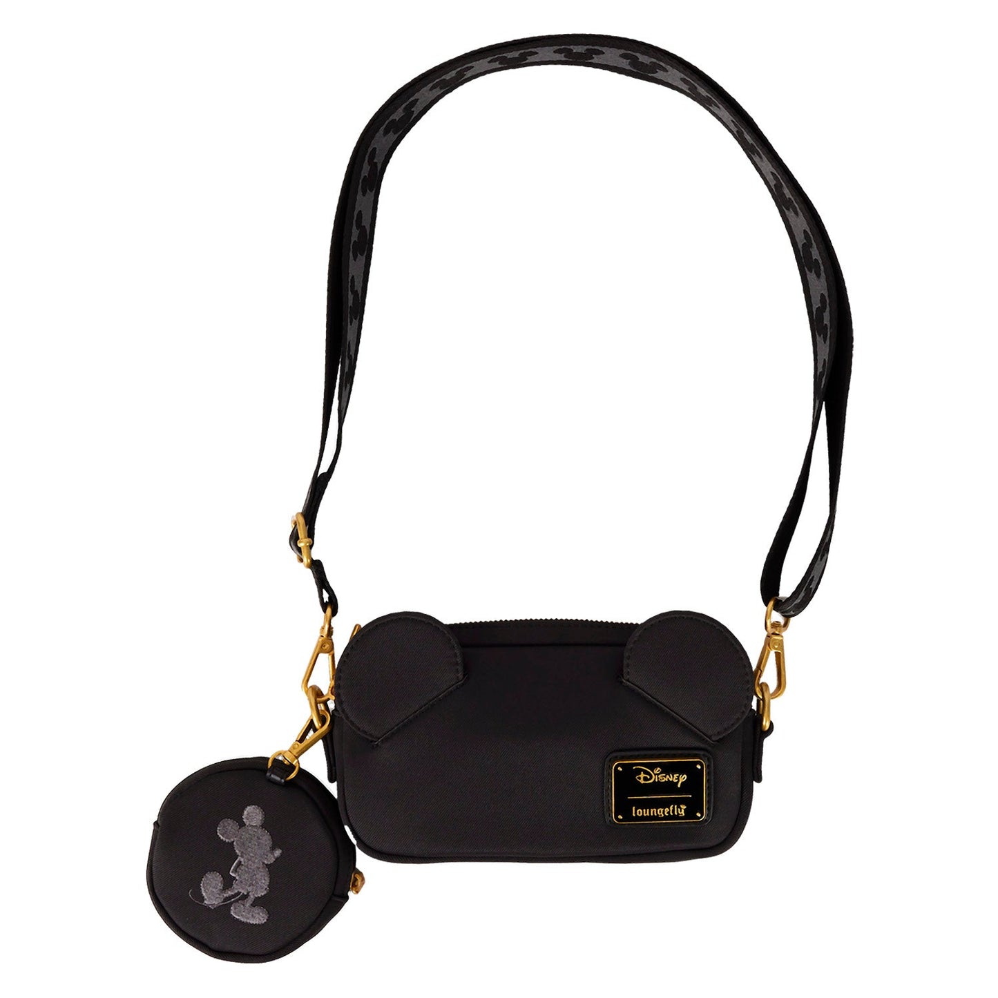 Loungefly x Disney Mickey Ears Sling Bag - GeekCore