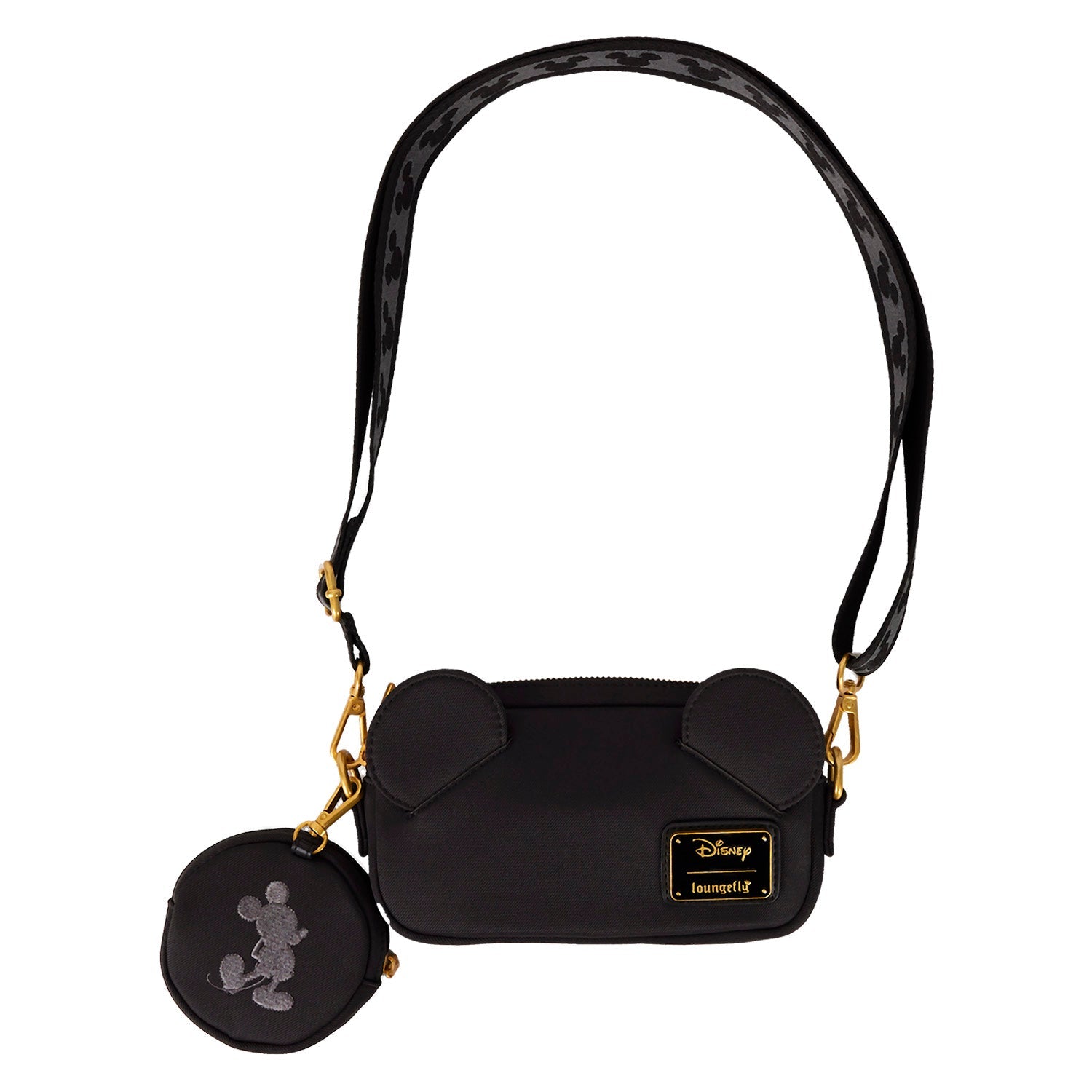 Loungefly x Disney Mickey Ears Sling Bag - GeekCore