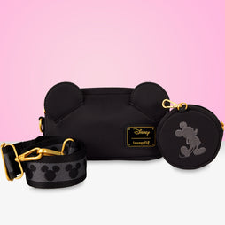 Loungefly x Disney Mickey Ears Sling Bag - GeekCore